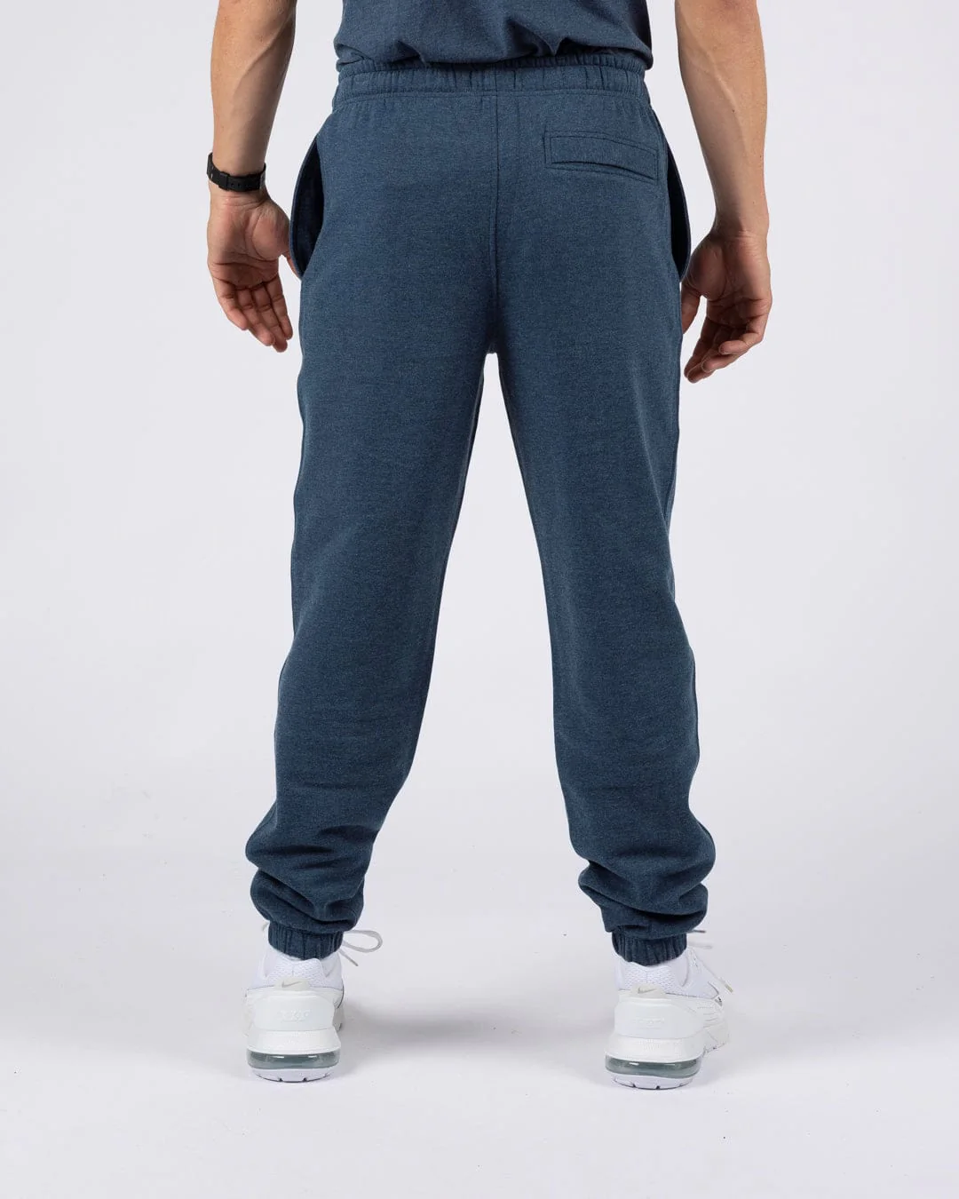 Essential Mens Joggers in Dark Blue - Image 3