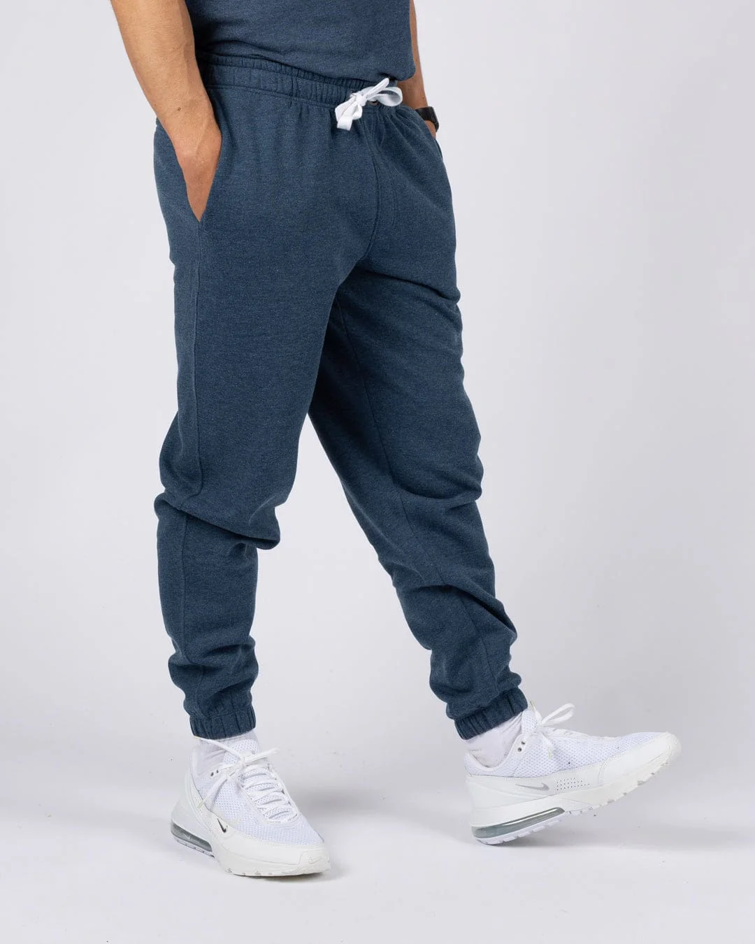 Essential Mens Joggers in Dark Blue - Image 4