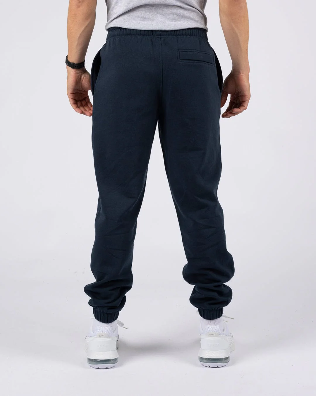 Essential Mens Joggers in Blue Marl - Image 4
