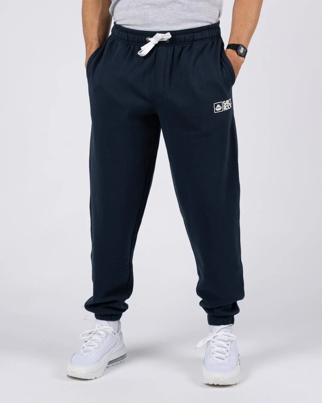 Essential Mens Joggers in Blue Marl - Image 5