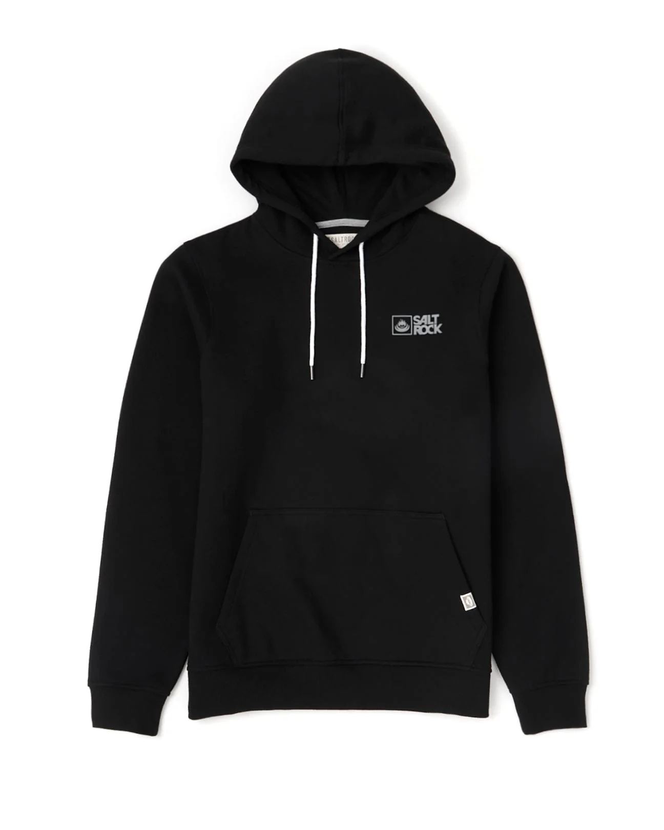 Essential Mens Pop Hoodie in Black - Image 6