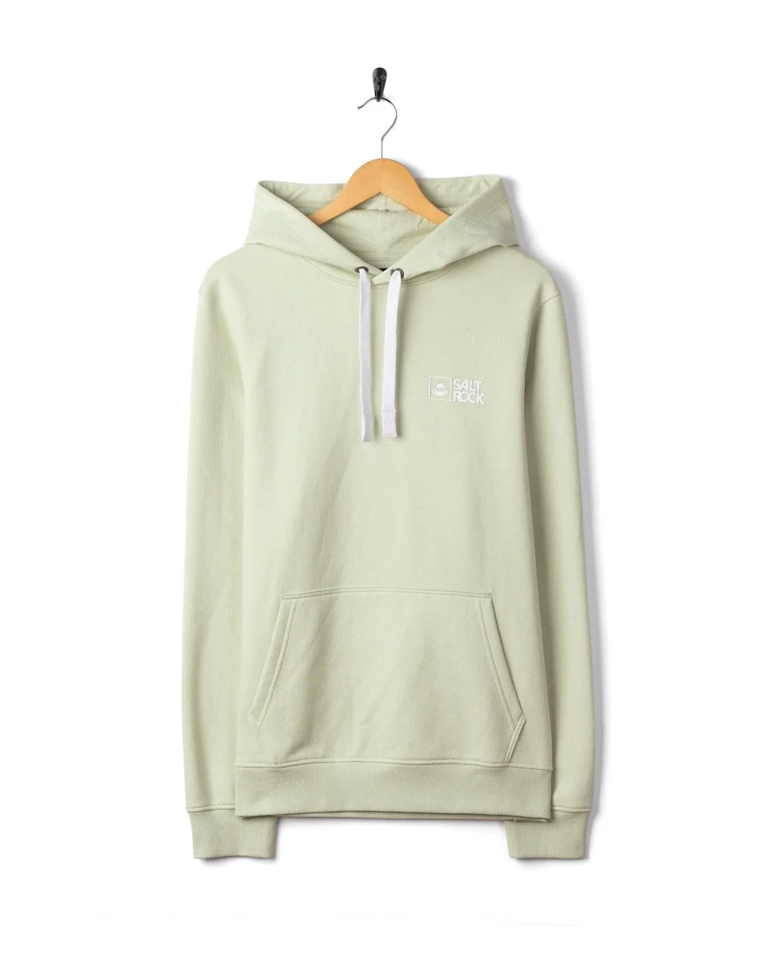 Essential Mens Pop Hoodie in Light Green - Image 5