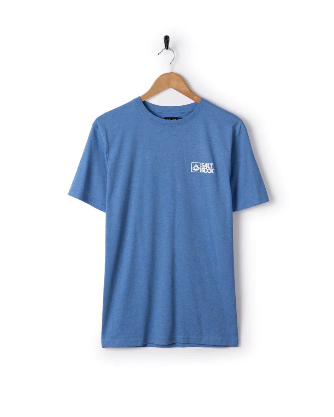 Essential Mens Short Sleeve T-Shirt in Bright Blue - Image 2