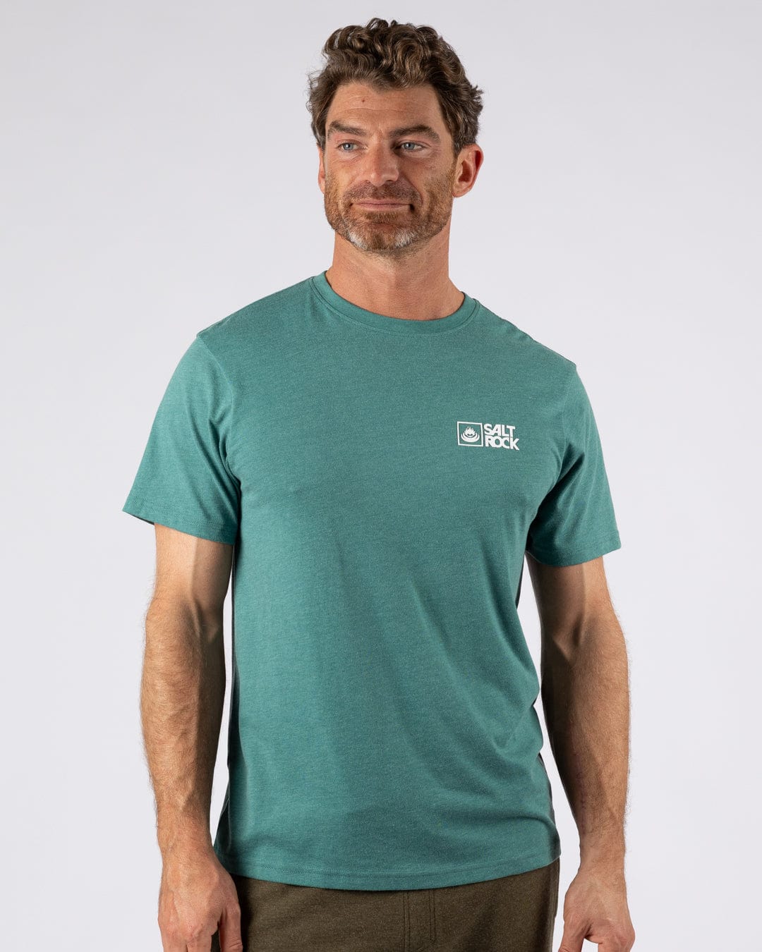 Essential Mens Short Sleeve T-Shirt in Teal