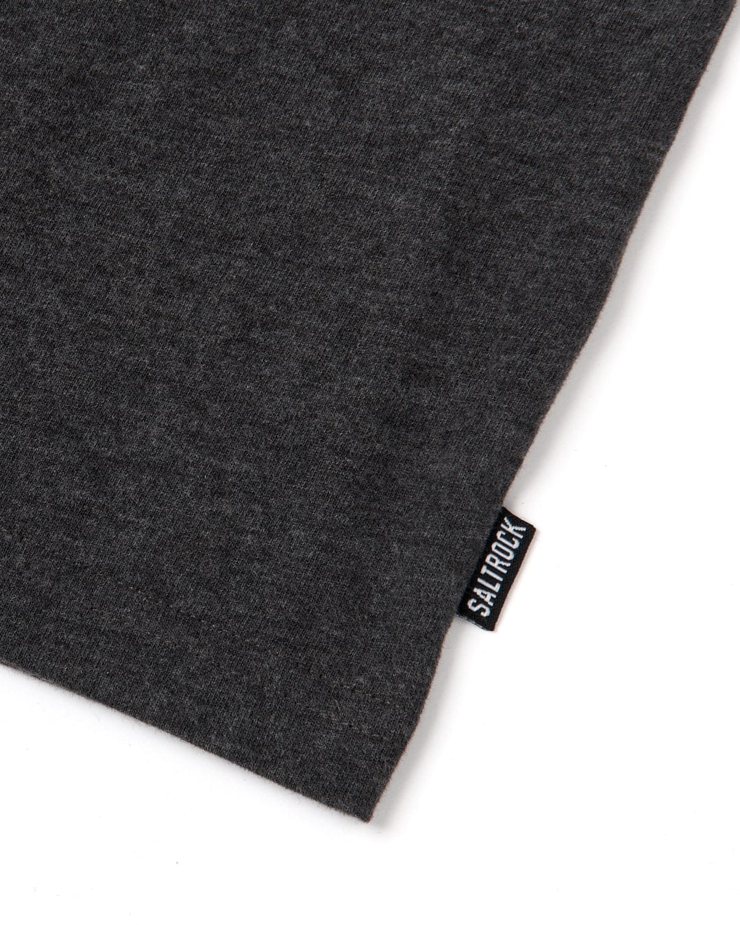 Essential Mens Short Sleeve T-Shirt in Dark Grey - Image 7