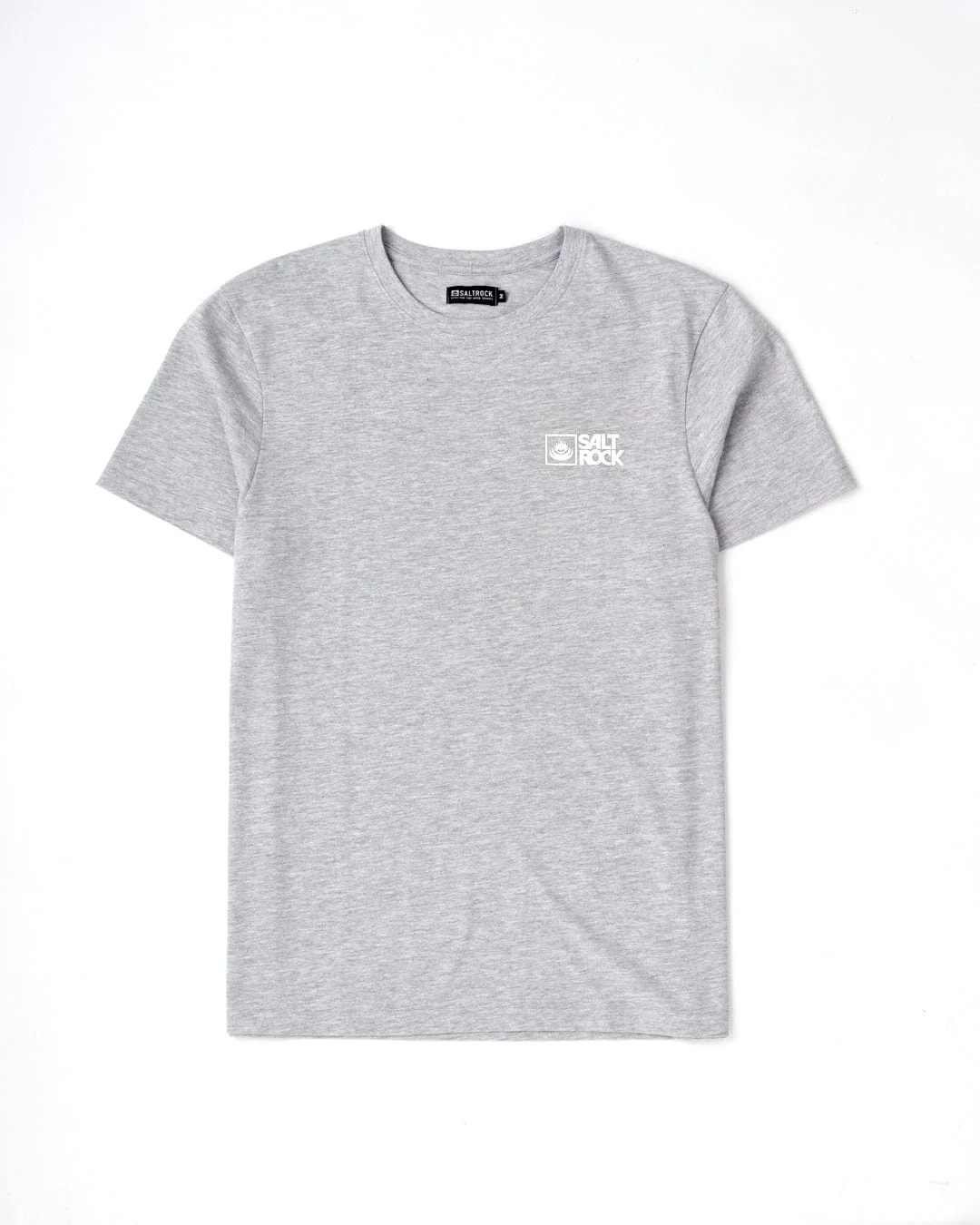Essential Mens Short Sleeve T-Shirt in Grey - Image 5