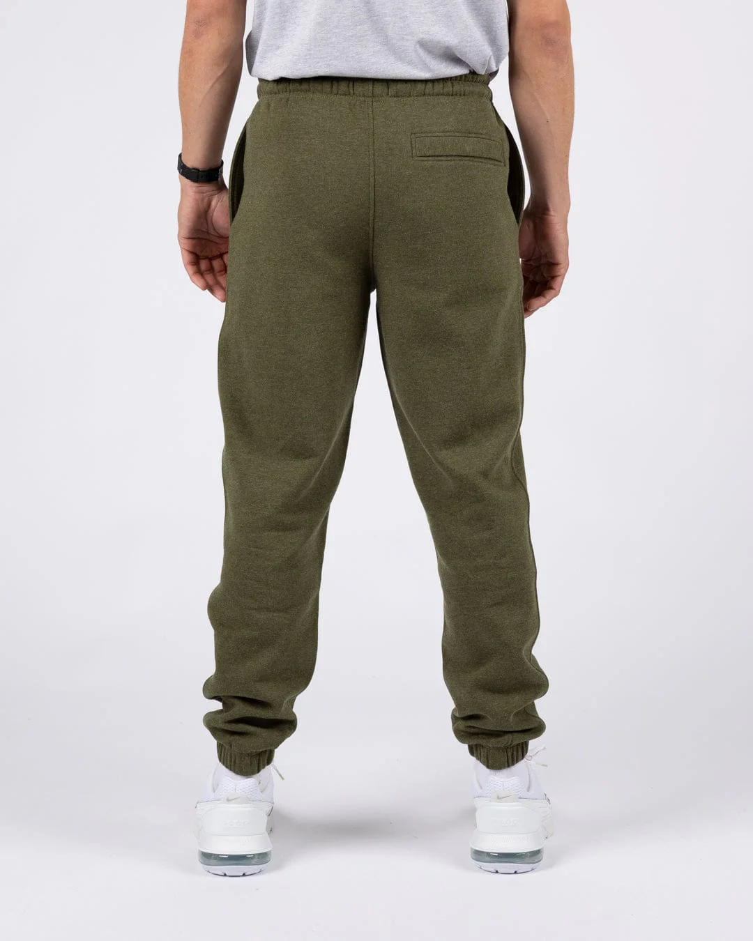 Essential Mens Joggers in Green - Image 10