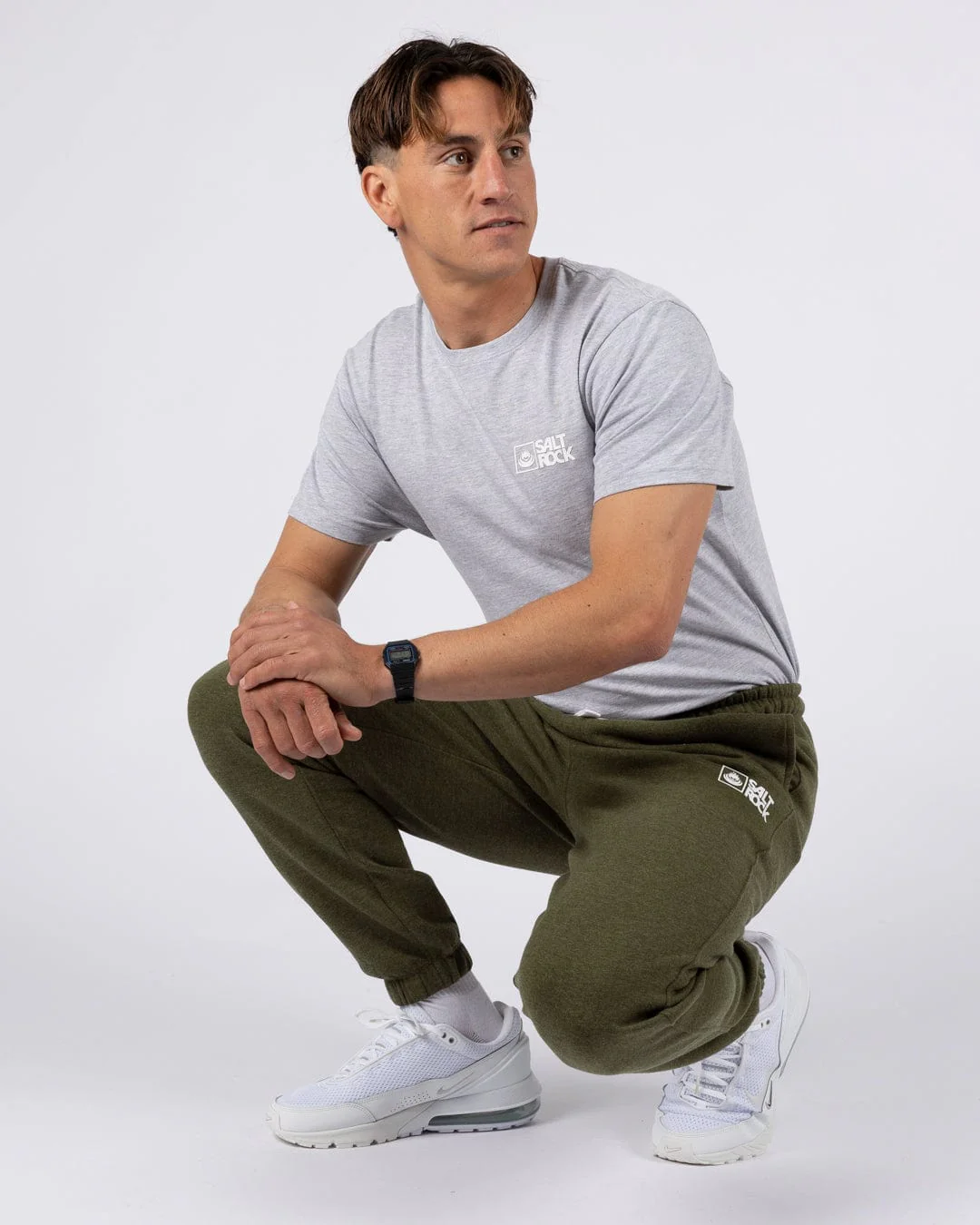 Essential Mens Joggers in Green - Image 4