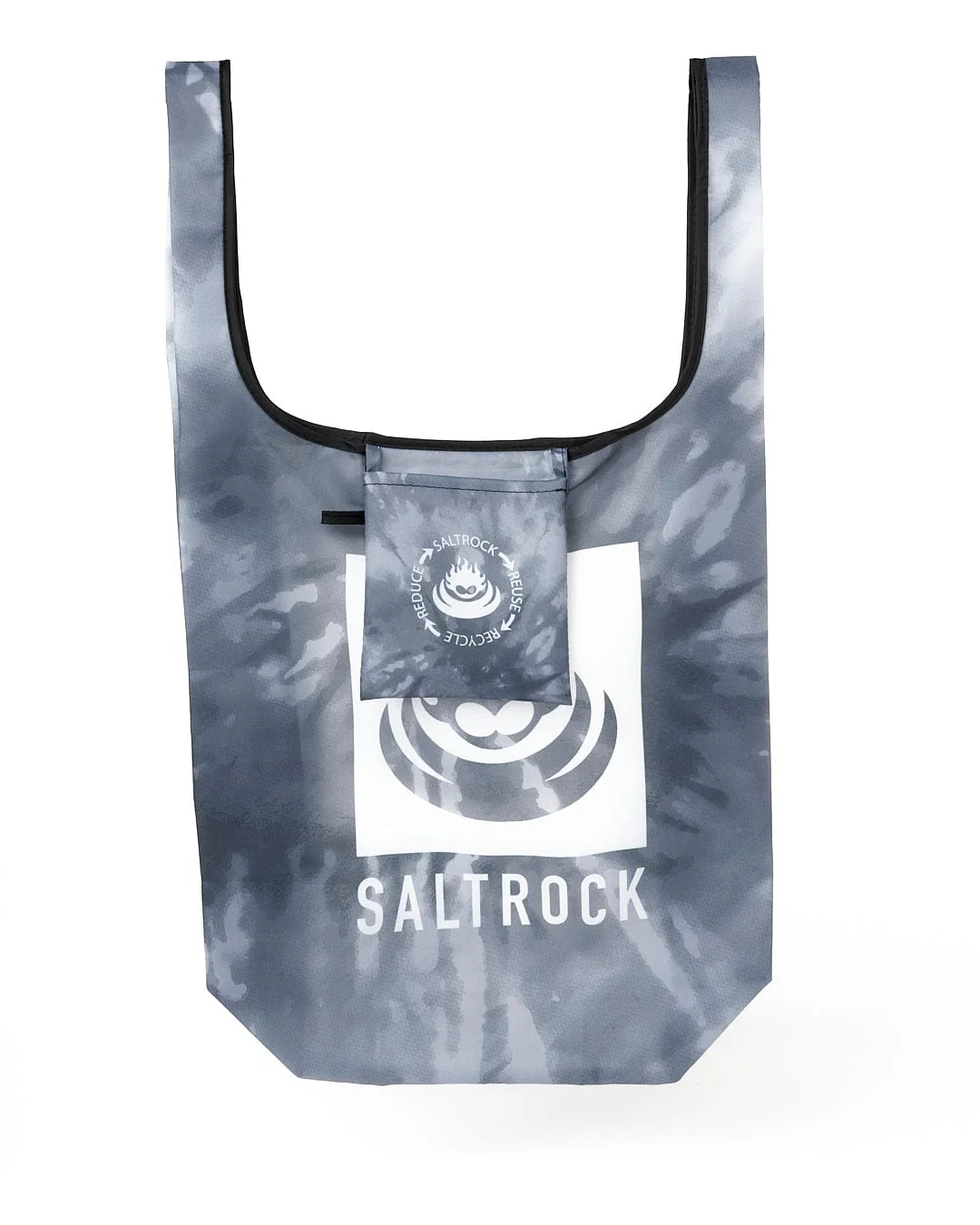 Salvage Recycled Shopper Bag in Dark Grey - Image 3