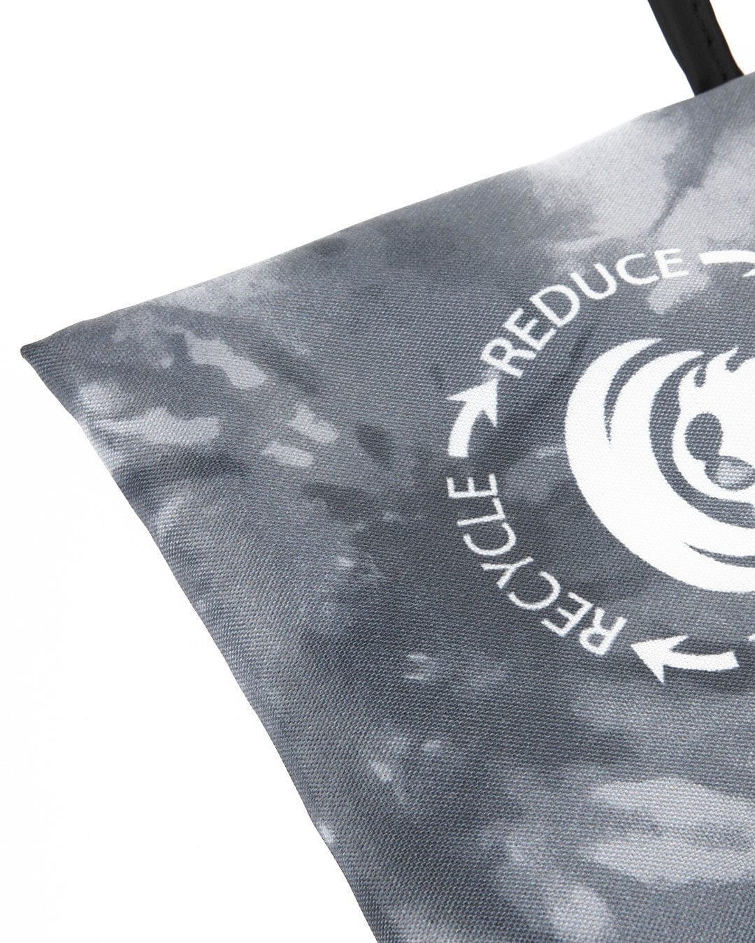 Salvage Recycled Shopper Bag in Dark Grey - Image 5