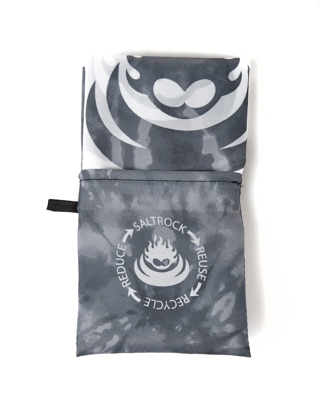 Salvage Recycled Shopper Bag in Dark Grey - Image 7