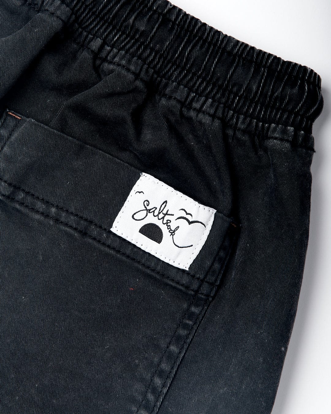 Santano Womens Short in Washed Black - Image 4