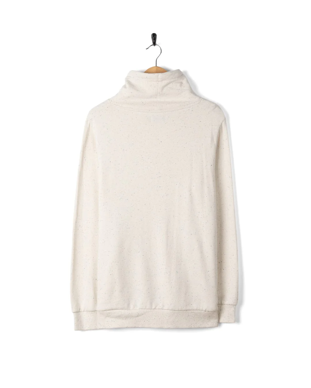 Sara Womens Sweatshirt in Cream - Image 14
