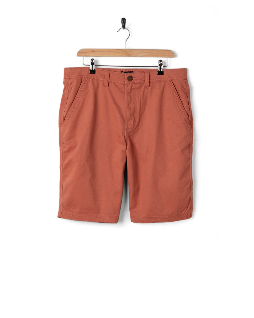 Sennen Mens Chino Short in Orange - Image 3