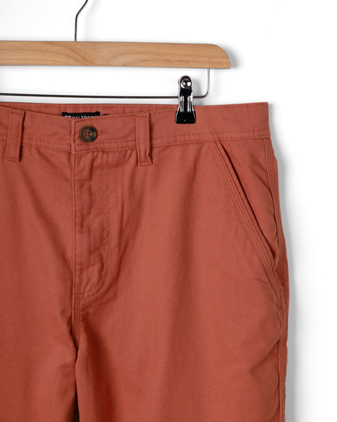 Sennen Mens Chino Short in Orange - Image 6
