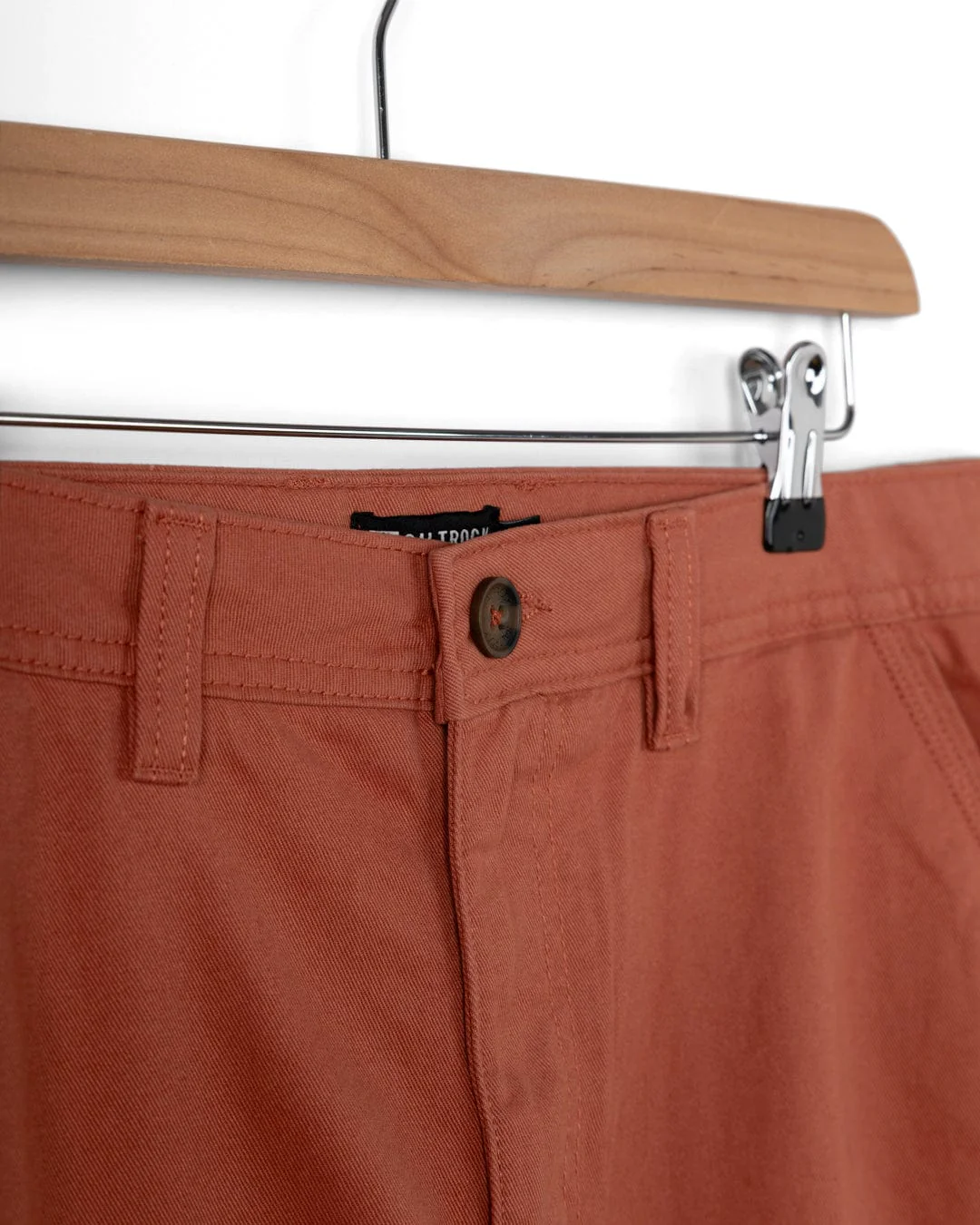 Sennen Mens Chino Short in Orange - Image 9