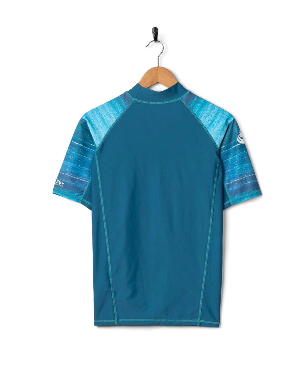 Set Mens Short Sleeve Rashvest in  Blue - Image 10