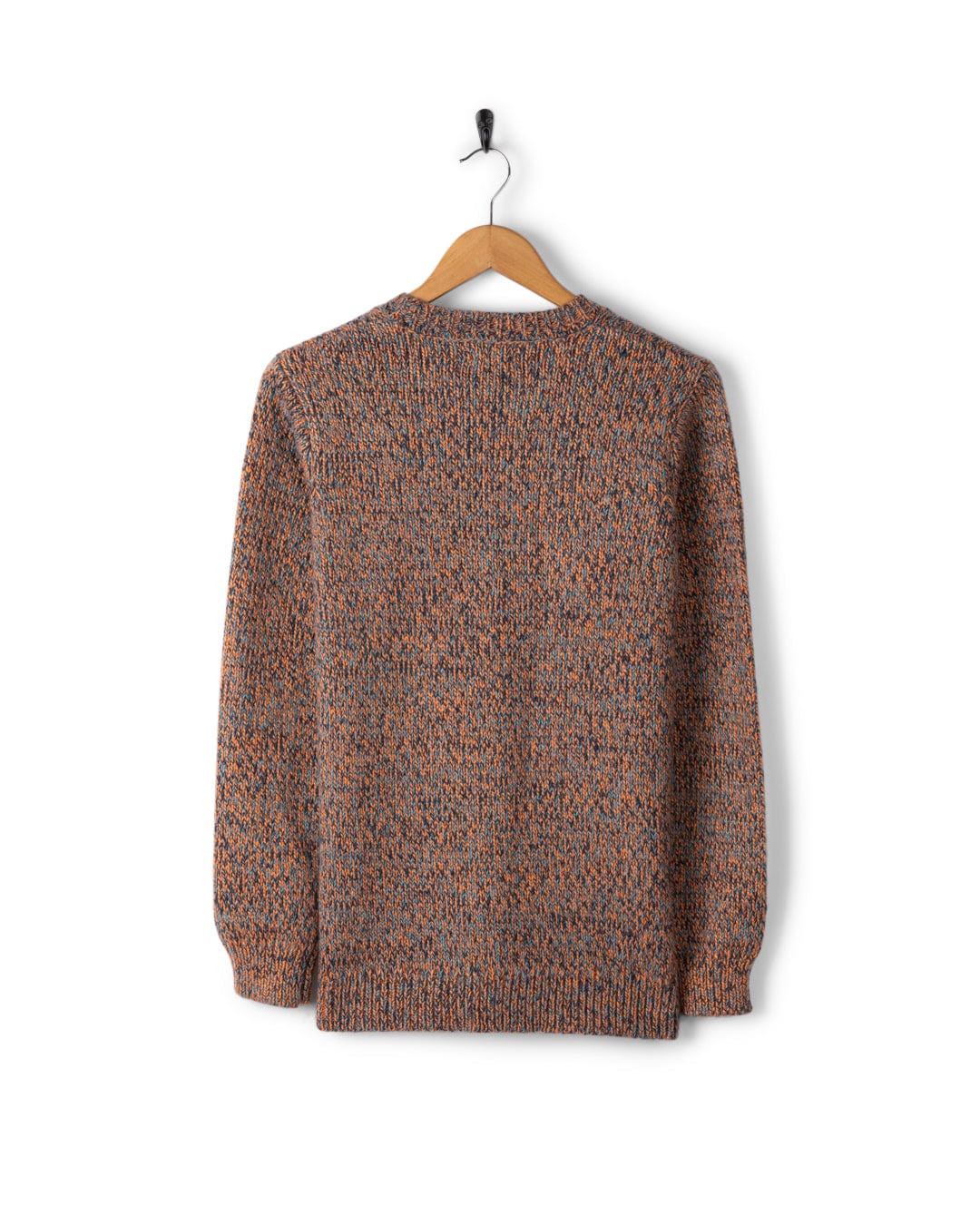 Sian Womens Fisherman Jumper in Orange - Image 5