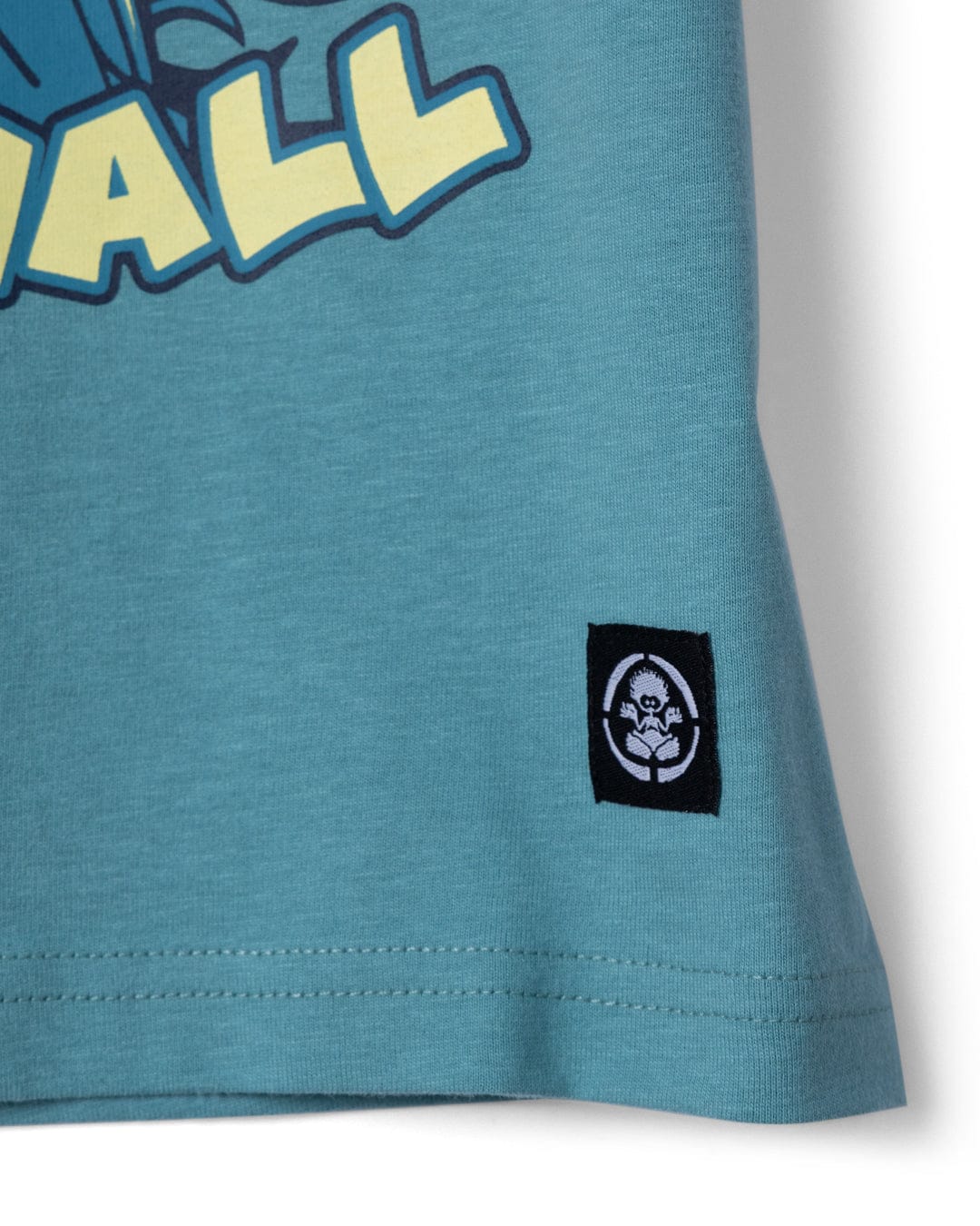 Sip “N”Dip Cornwall Kids Short Sleeve T-Shirt in Blue - Image 3