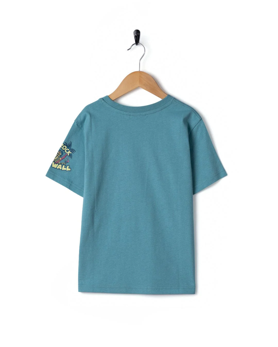 Sip “N”Dip Cornwall Kids Short Sleeve T-Shirt in Blue - Image 5