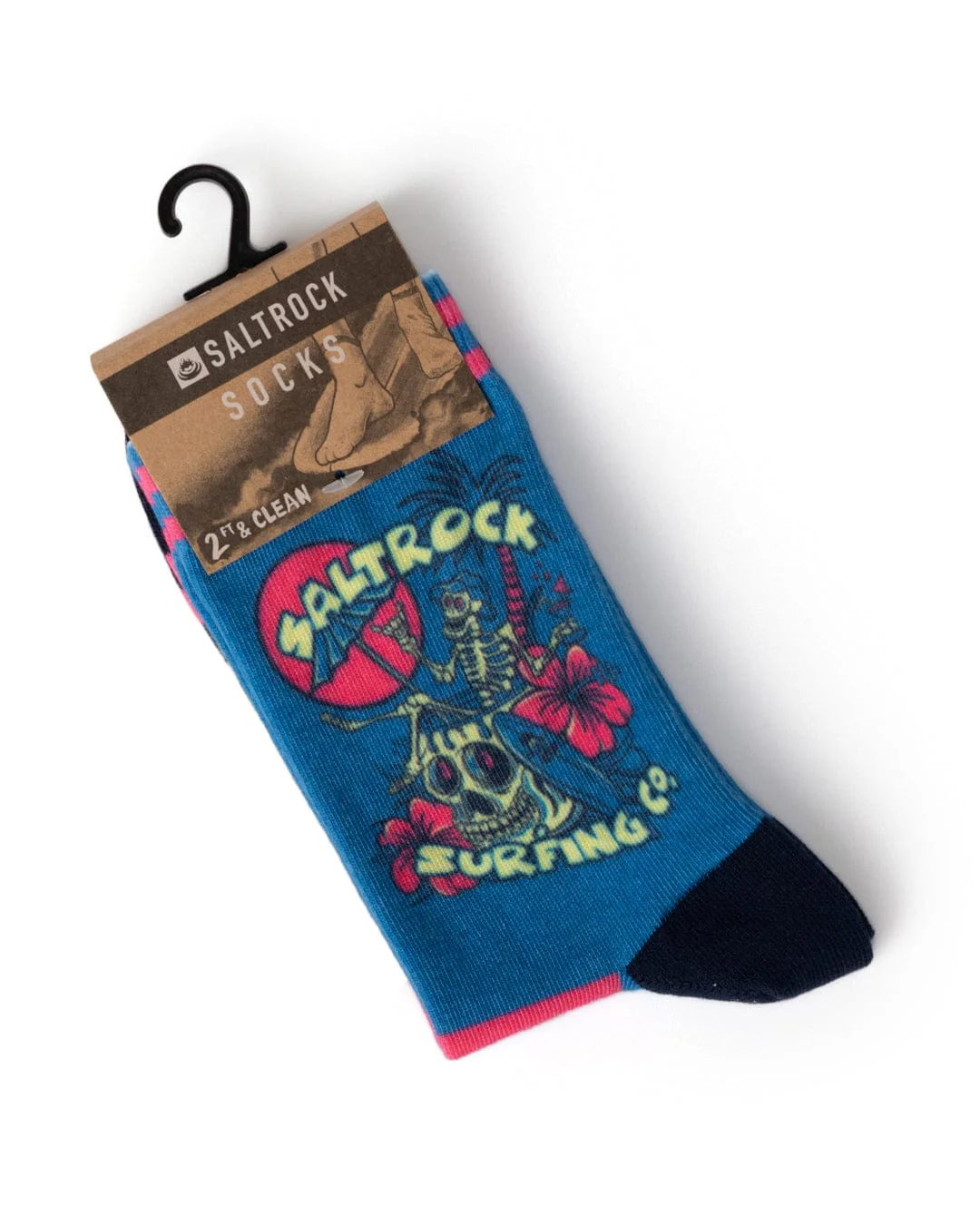 Sip 'N' Dip Kids Sock in Bright Blue - Image 3