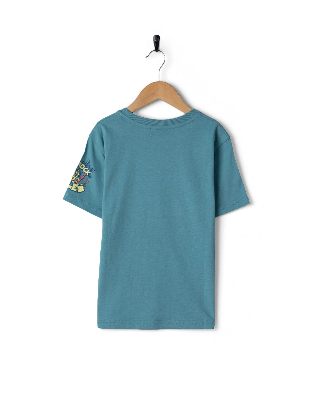 Sip “N”Dip Wales Kids Short Sleeve T-Shirt in Blue - Image 5