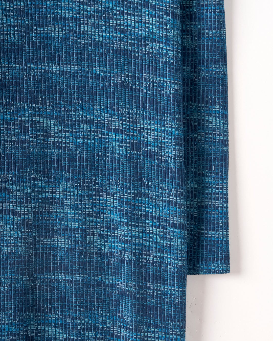 Space Dye Brooklyn Womens Midi Dress in Blue - Image 7