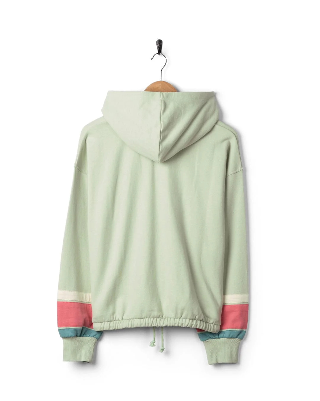Sun Daze  Womens Pop Hoodie in Light Green - Image 10