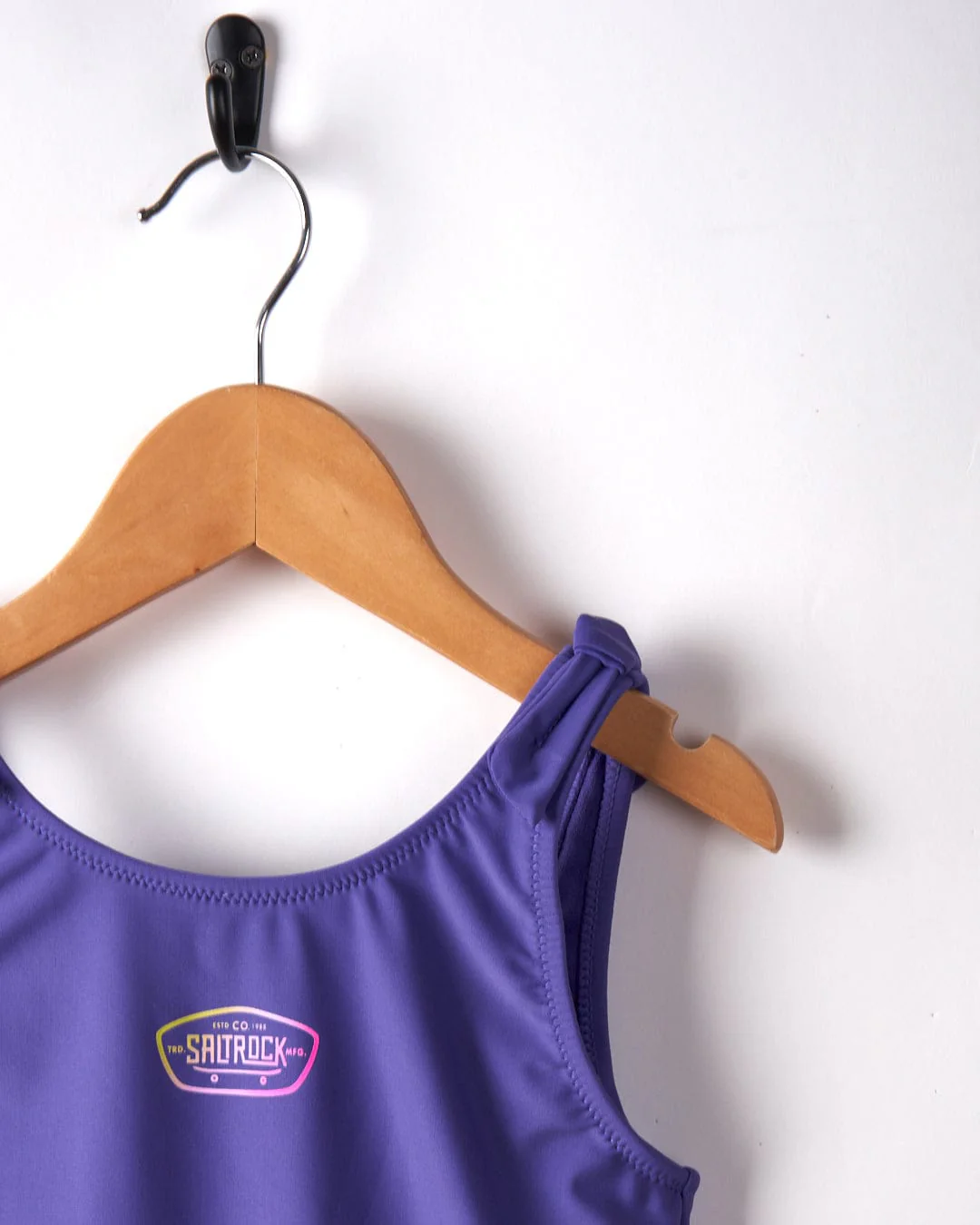 Sunny Hardskate Recycled Kids Swimsuit in Purple - Image 3