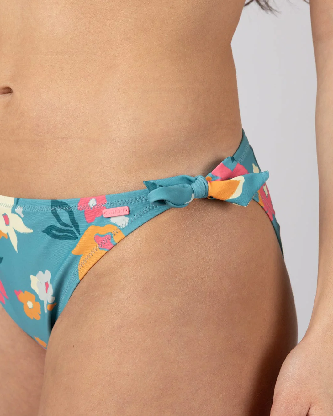 Surf Daze Womens Bikini Bottom in Blue - Image 6