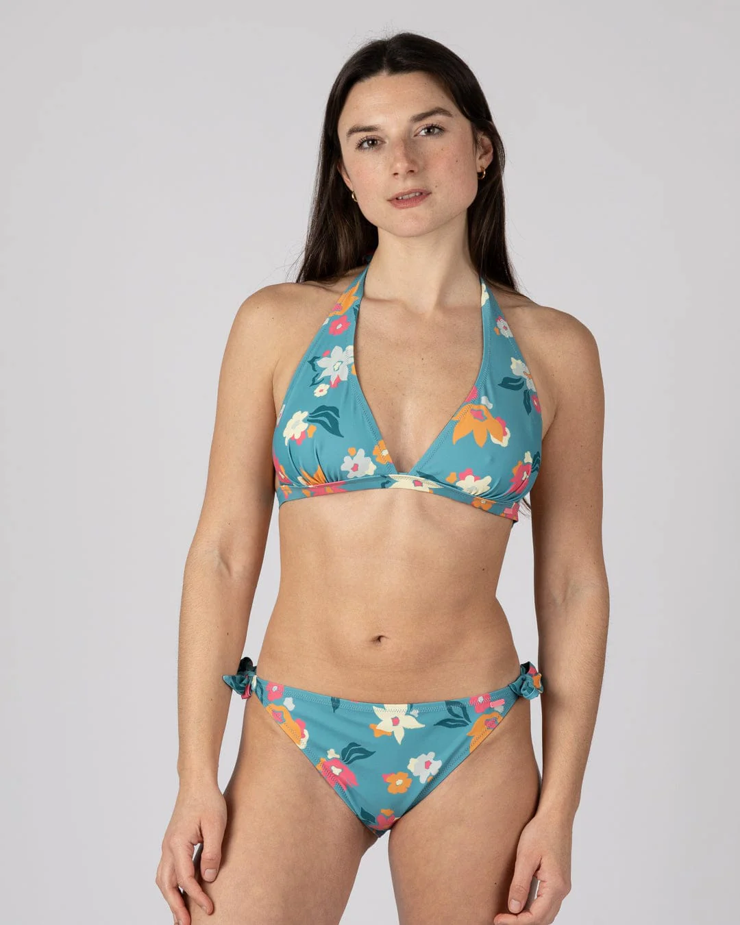 Surf Daze Womens Bikini Bottom in Blue - Image 7