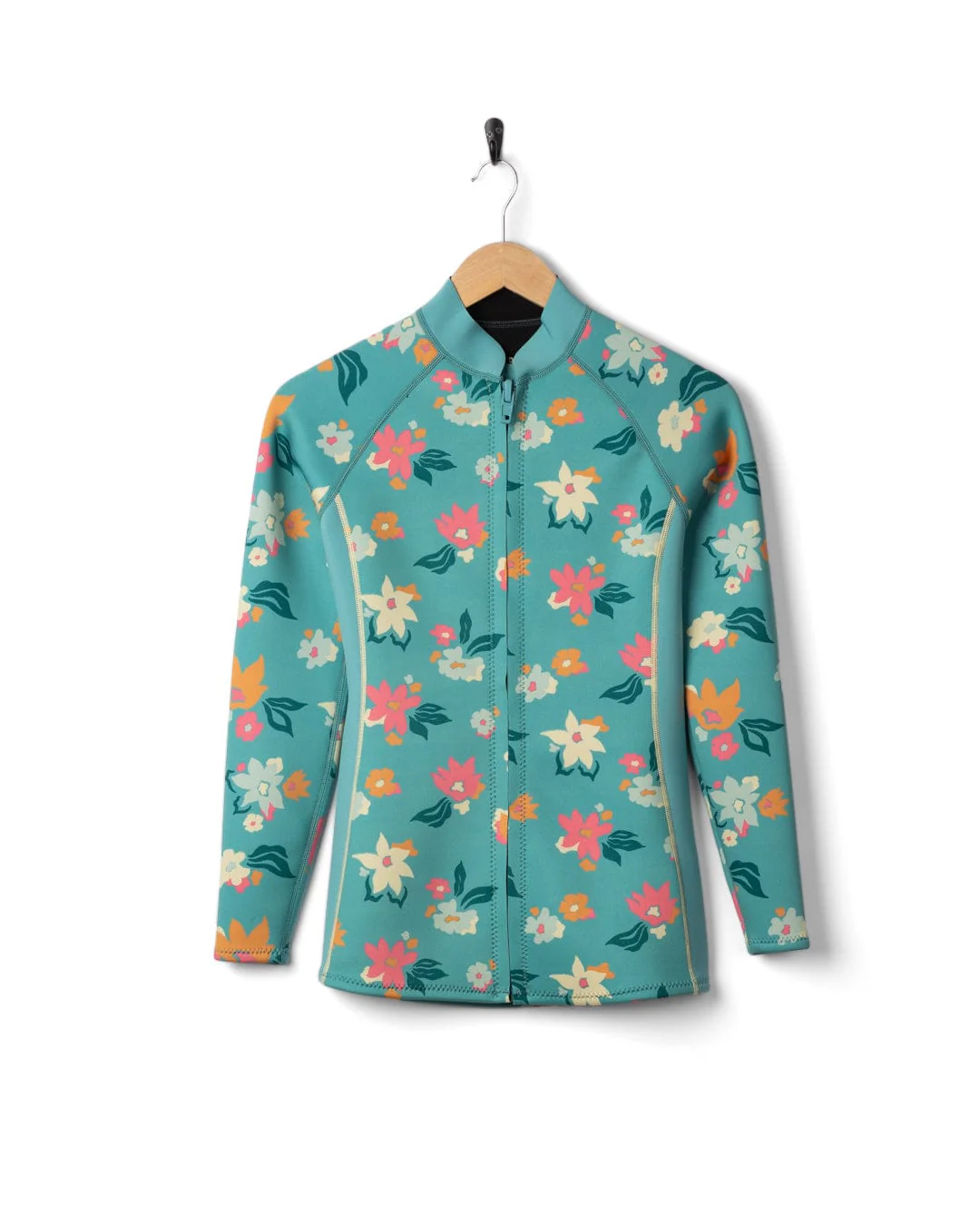 Surfdaze Womens 2mm Wetsuit Jacket in Blue - Image 11
