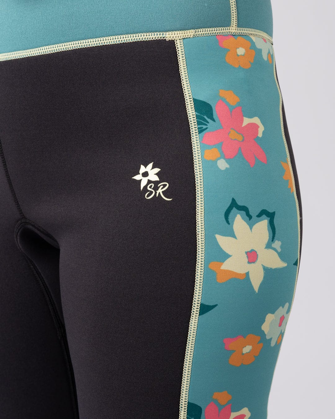 Surfdaze Womens Wetsuit Legging in Dark Grey - Image 10