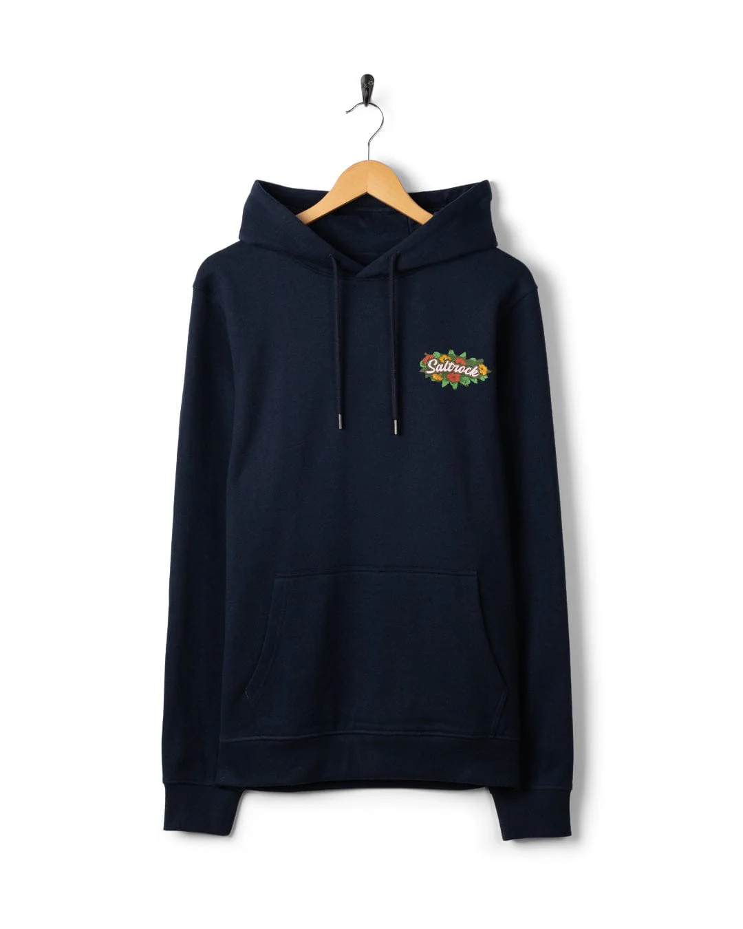 Surf Shack Wales Mens Pop Hoodie in Blue - Image 7