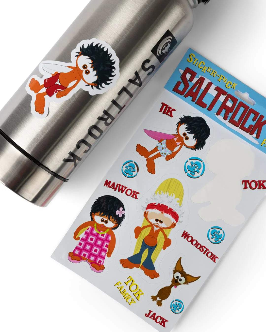 The Original Tok Family Stickers in Multi - Image 2