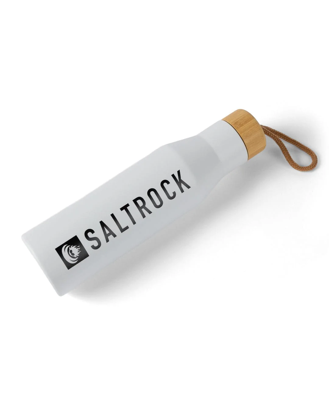 Thirst Stainless Steel Water Bottle in White - Image 3