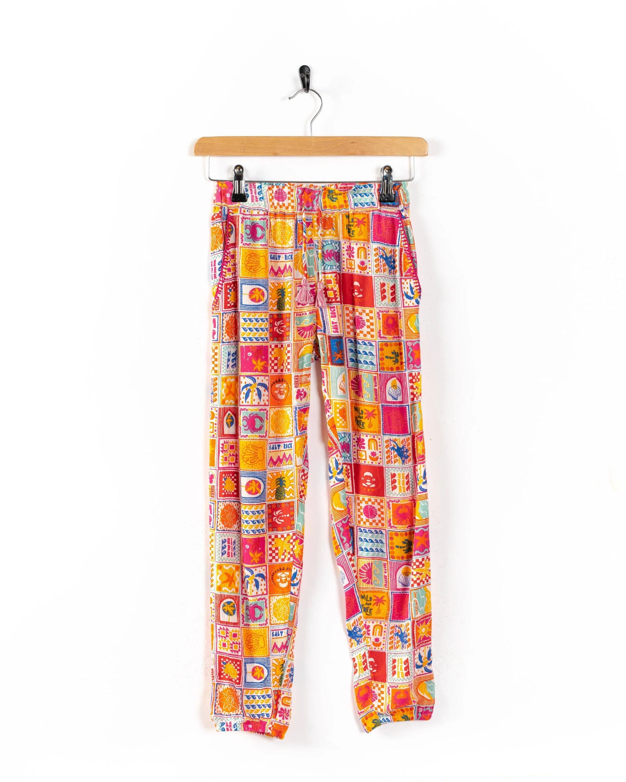 Tiles Kids Trousers in Multi - Image 3