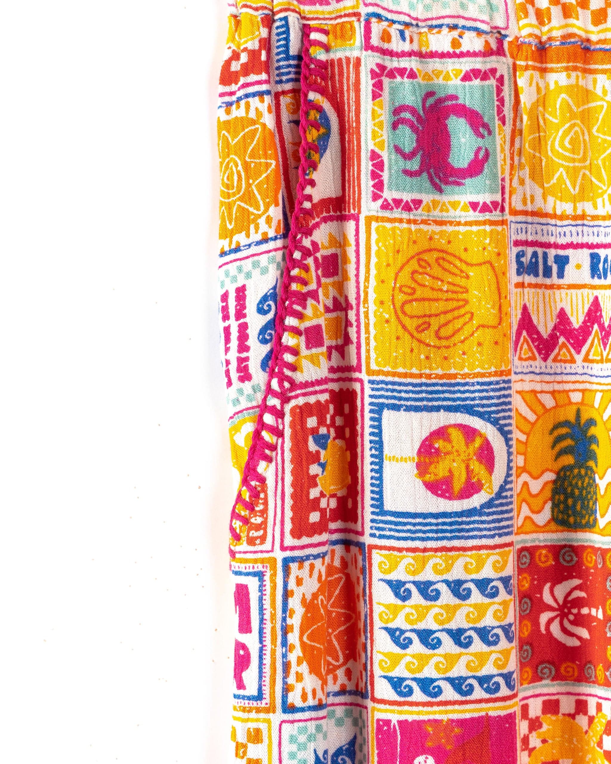 Tiles Kids Trousers in Multi - Image 6