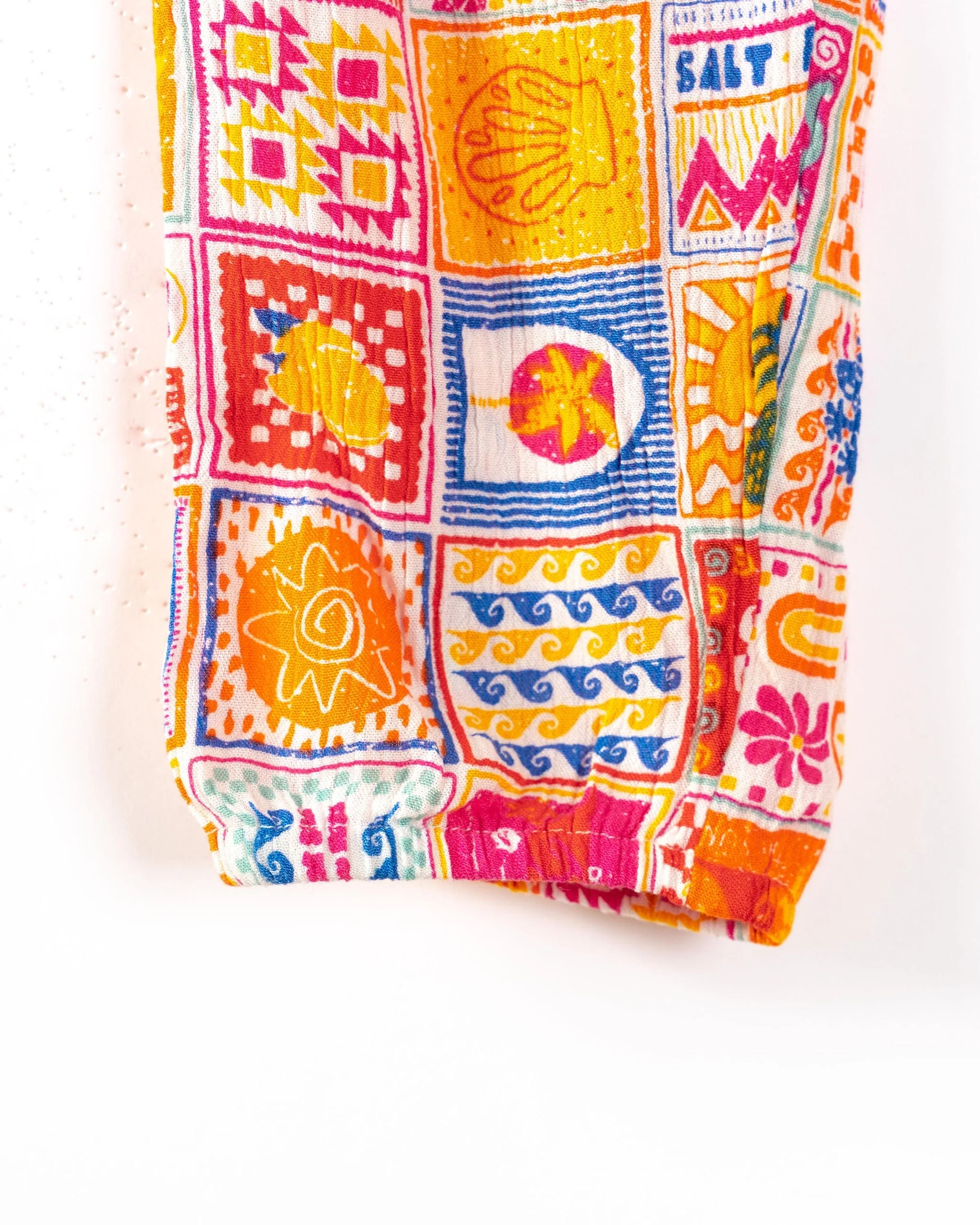 Tiles Kids Trousers in Multi - Image 7