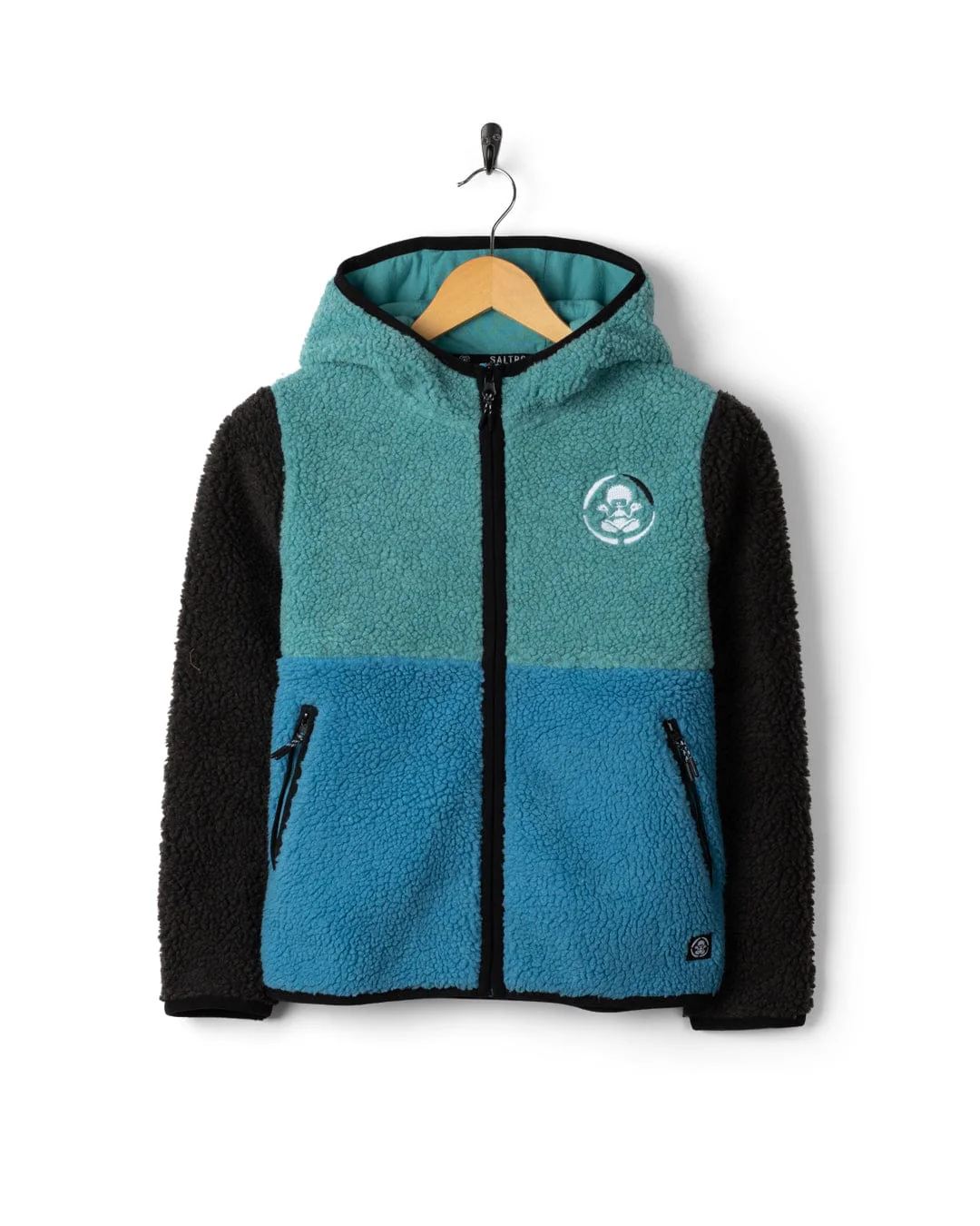 Tok Emery Kids Fleece in Blue/Black - Image 5
