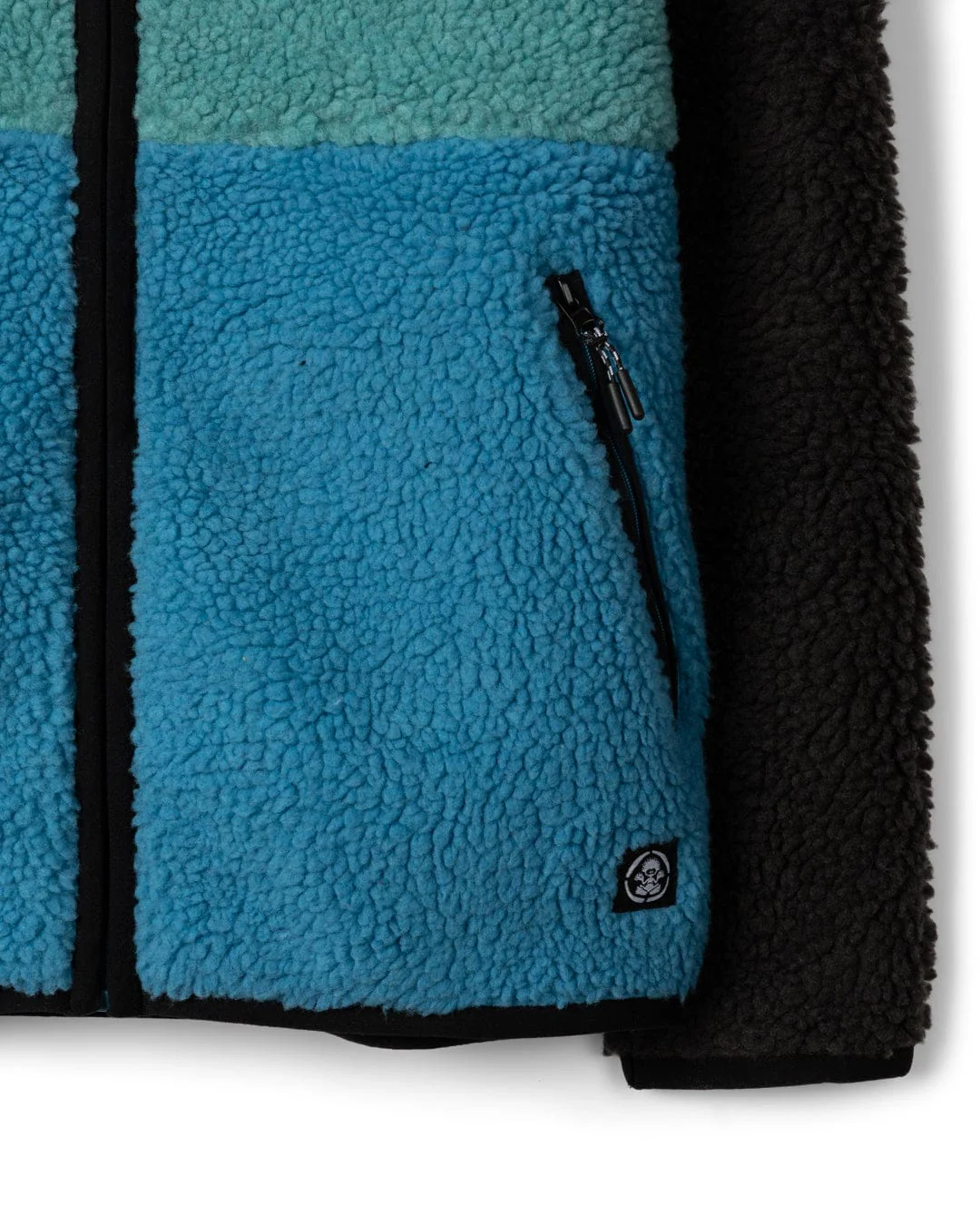 Tok Emery Kids Fleece in Blue/Black - Image 6