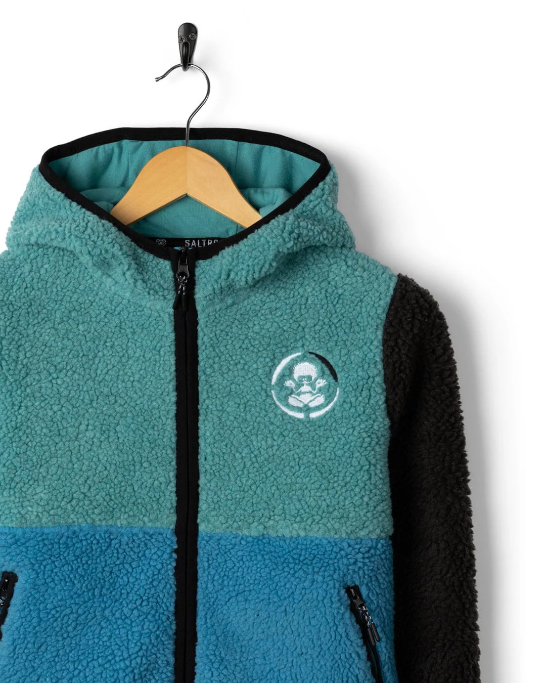 Tok Emery Kids Fleece in Blue/Black - Image 8