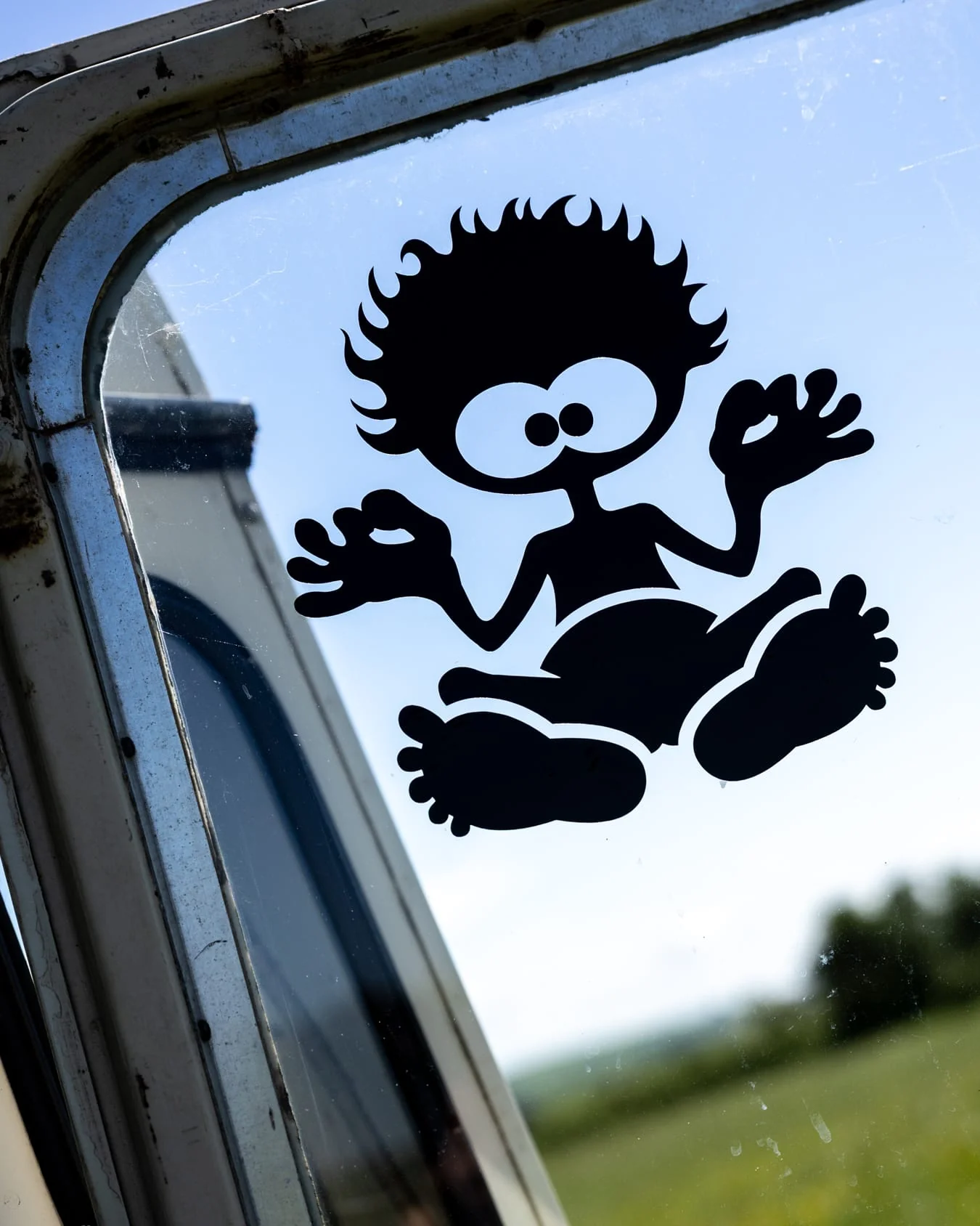 Tok Icon Sticker Black