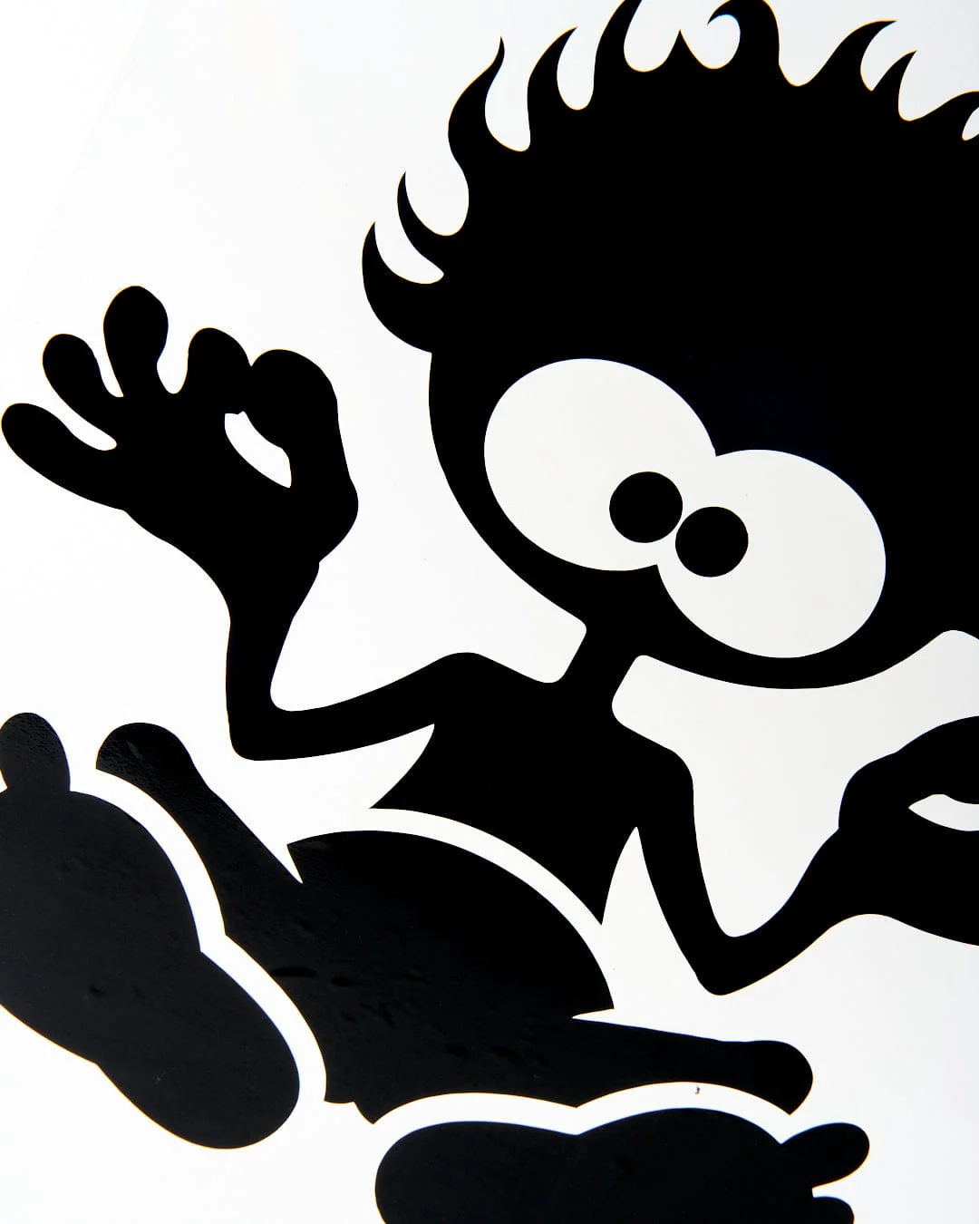 Tok Van Sticker in Black - Image 2