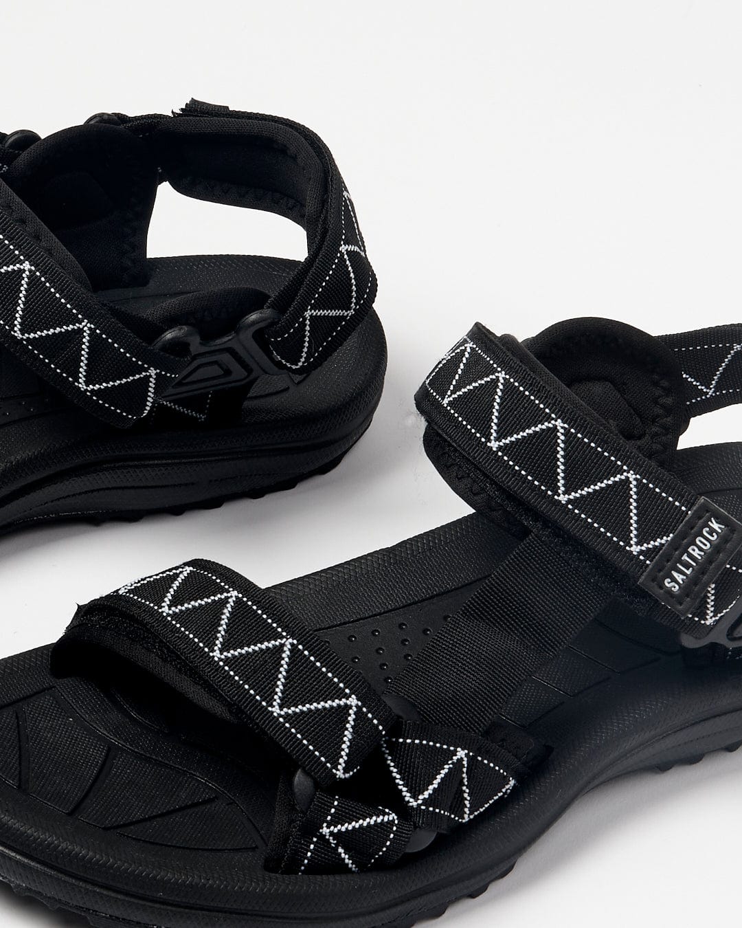 Tracker Mens Sandals in Black - Image 3