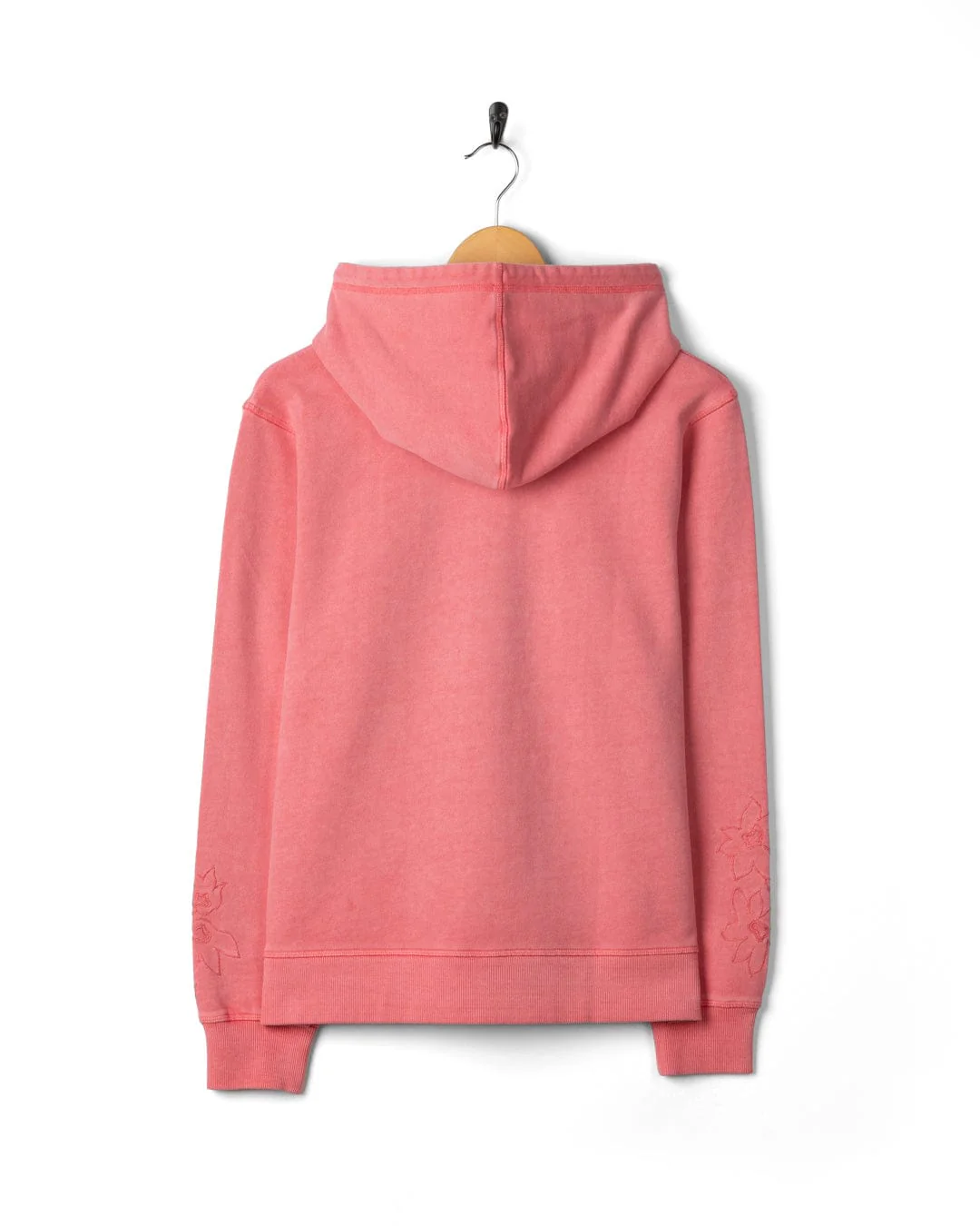 Trader Tonal Womens Pop Hoodie in Bright Pink - Image 8