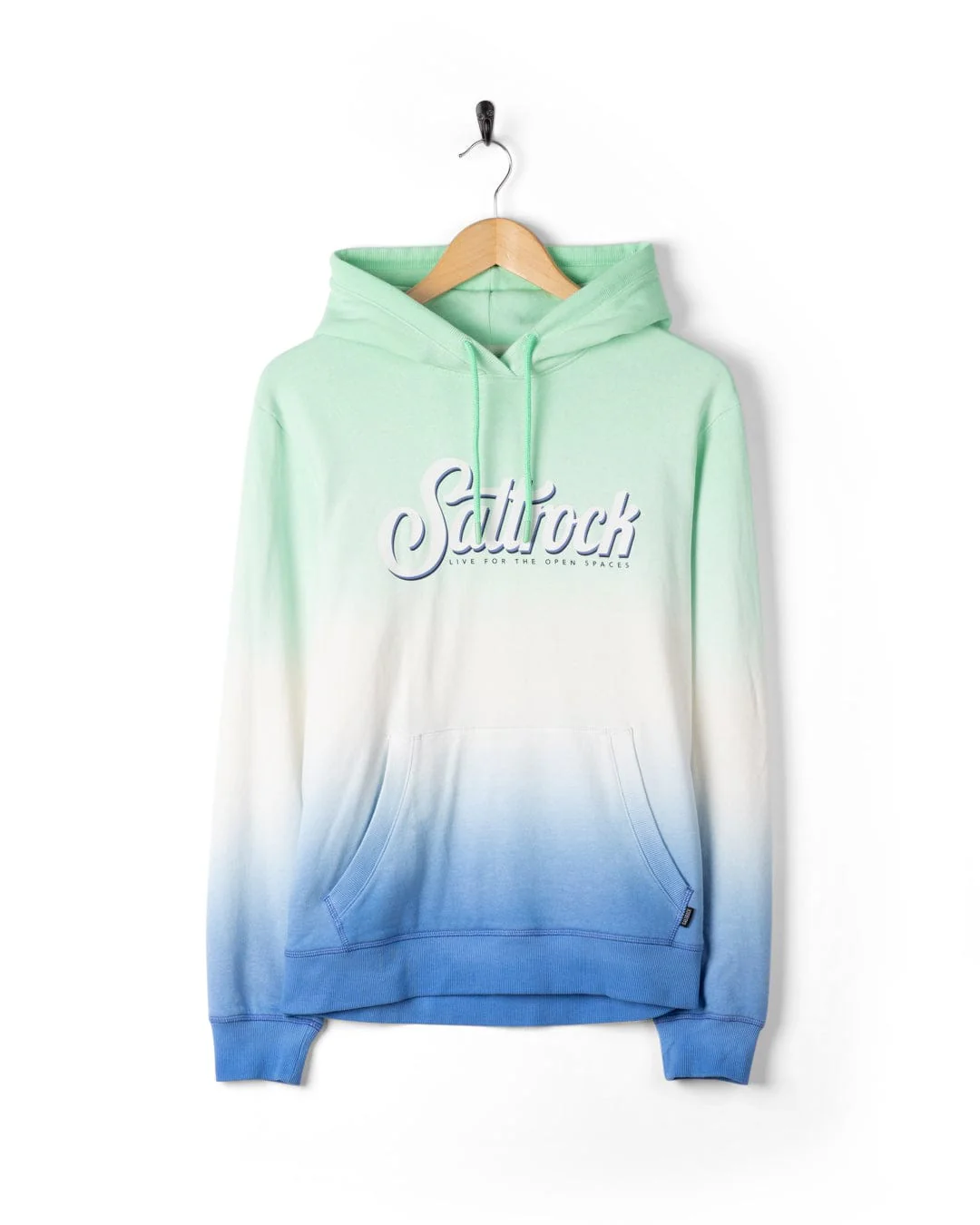 Trader Triple Womens Pop Hoodie in Green - Image 8