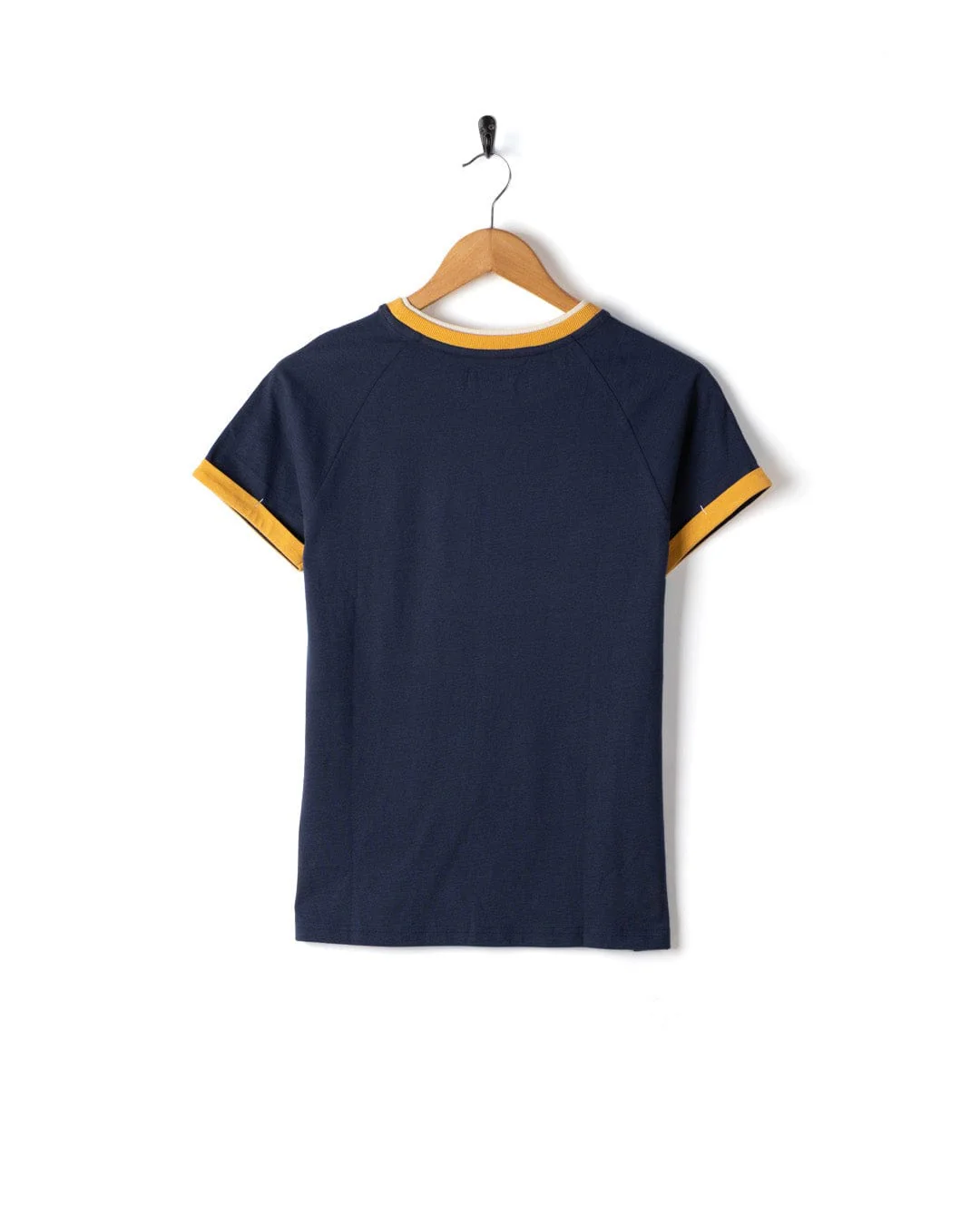 Trader Triple Womens Short Sleeve T-Shirt in Blue - Image 4