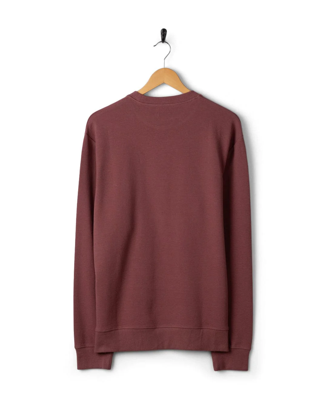 Trail Badge  Mens Sweatshirt in Dark Pink - Image 10