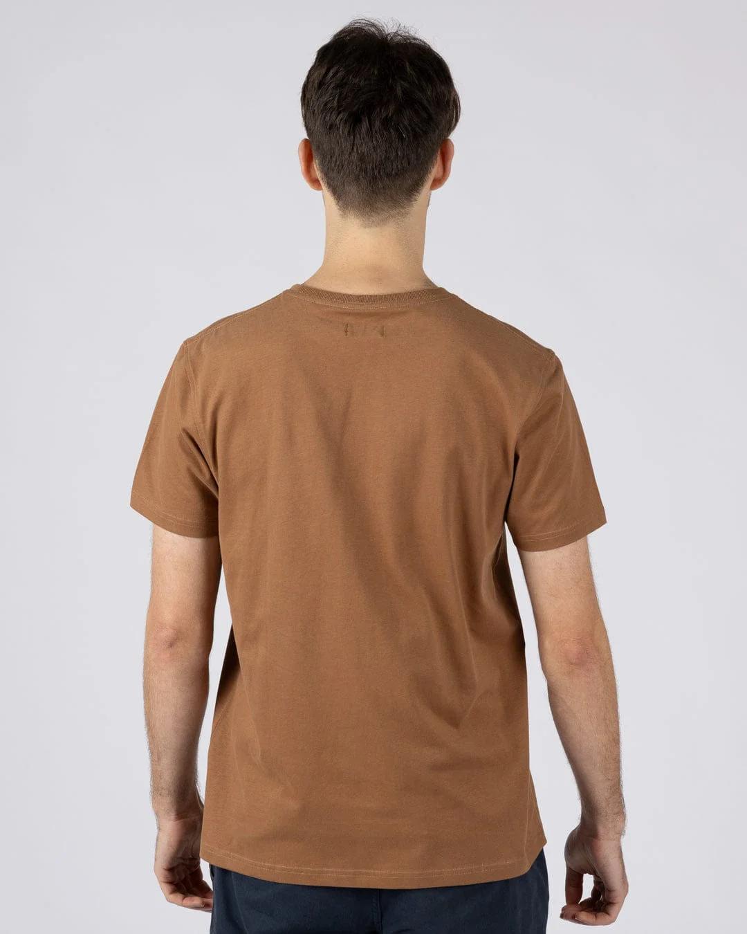 Trail Bus Mens Short Sleeve T-Shirt in Brown - Image 2